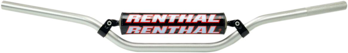 RENTHAL 7/8" Off-Road Handlebar 971-08-SI-01-185 in Silver - Kelly Motorsports