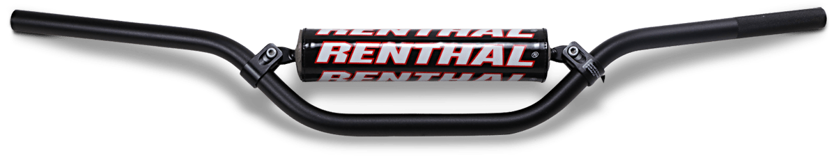 RENTHAL 7/8" Off-Road Handlebar - RC High Model 809-01-BK-01-185 in Black - Kelly Motorsports