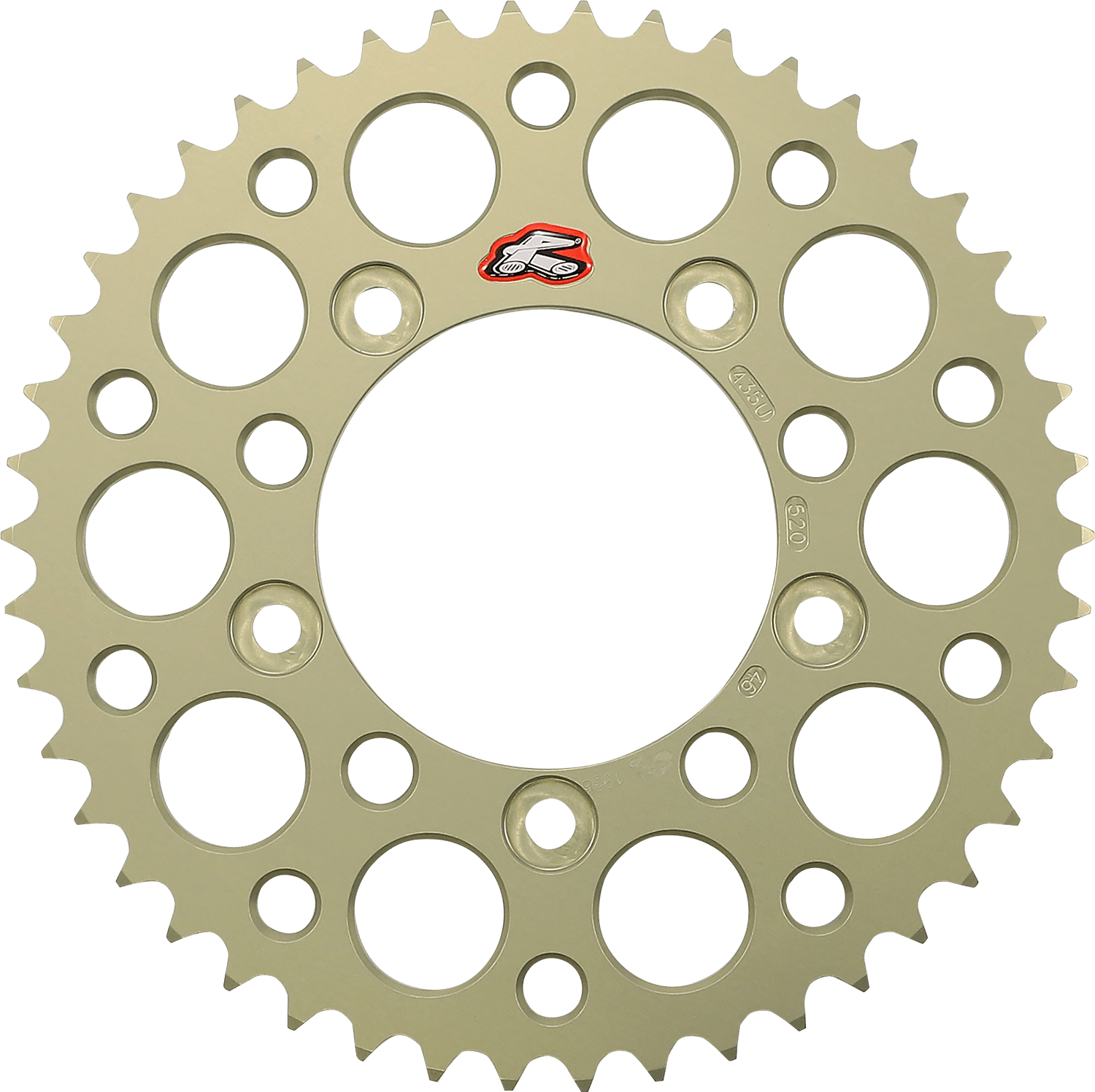 Renthal Aluminum Rear Sprocket 46 Tooth for Ducati 435U-520-46P-HA - Kelly Motorsports