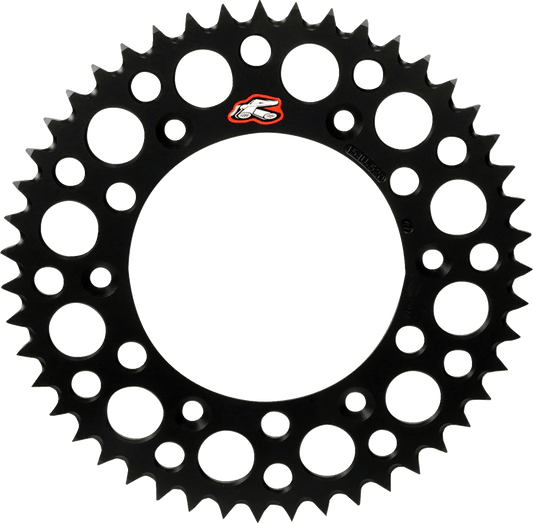 Renthal Aluminum Rear Sprocket - 46 Tooth for Gas Gas, Husqvarna, KTM 441U-428-46GPBK - Kelly Motorsports