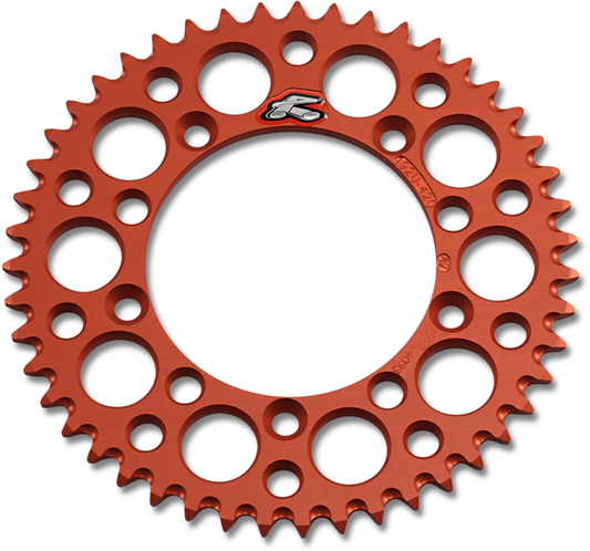 RENTHAL Aluminum Rear Sprocket - 47 Tooth for Gas Gas, Husqvarna, KTM 192U-420-47GPOR - Kelly Motorsports