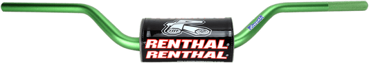 RENTHAL Fatbar™ Handlebar 609-01-GN for RC High, Green - Lightweight Aluminum Design - Kelly Motorsports