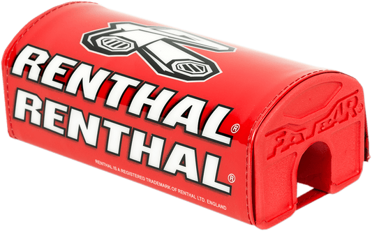 RENTHAL Fatbar™ Handlebar Pad P329 - Limited Edition Red for Fatbar Handlebars - Kelly Motorsports