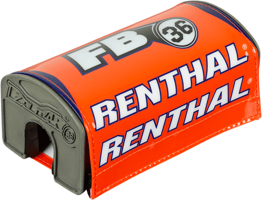 RENTHAL Fatbar36™ Bar Pad P346 - Orange for Enhanced Motorcycle Handlebars - Kelly Motorsports