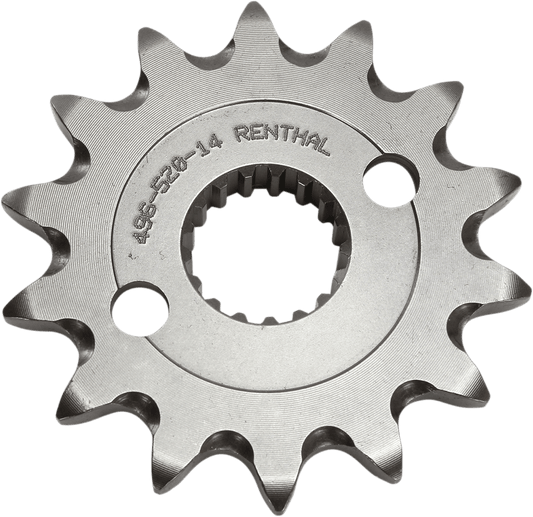 RENTHAL Front Sprocket 14 Tooth with Grooves for RM-Z 450 – Part Number 496 - 520-14GP - Kelly Motorsports