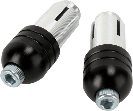 RENTHAL Handlebar End Plugs E193 - Black for Motorcycle Handlebars - Kelly Motorsports