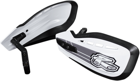 Renthal Moto Handguards HG-100-WT White – Durable Protection for Motorcycle Hands - Kelly Motorsports