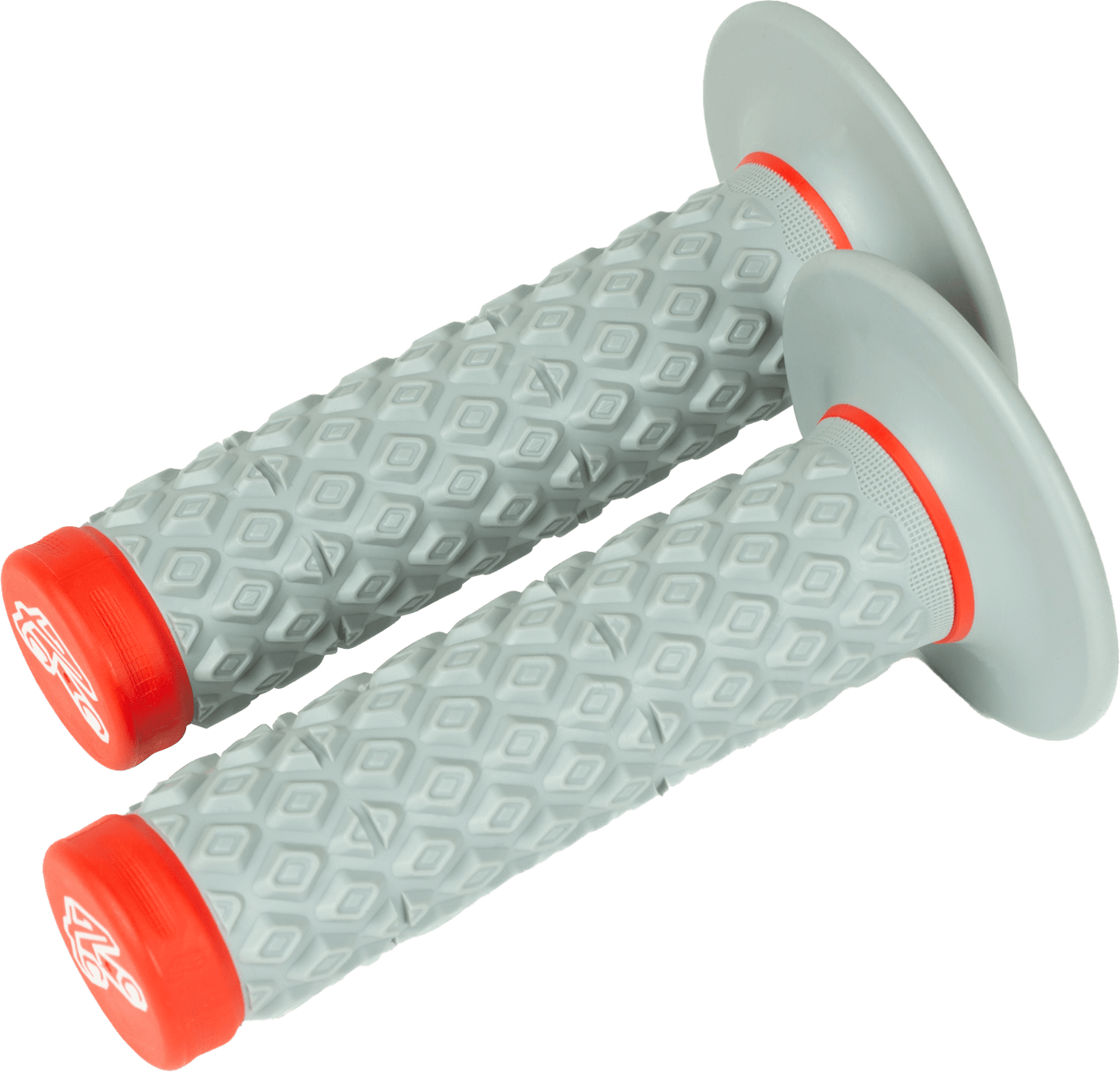 Renthal MX Dual Grips G209 - Comfort Soft/Firm with Red Finish - Kelly Motorsports