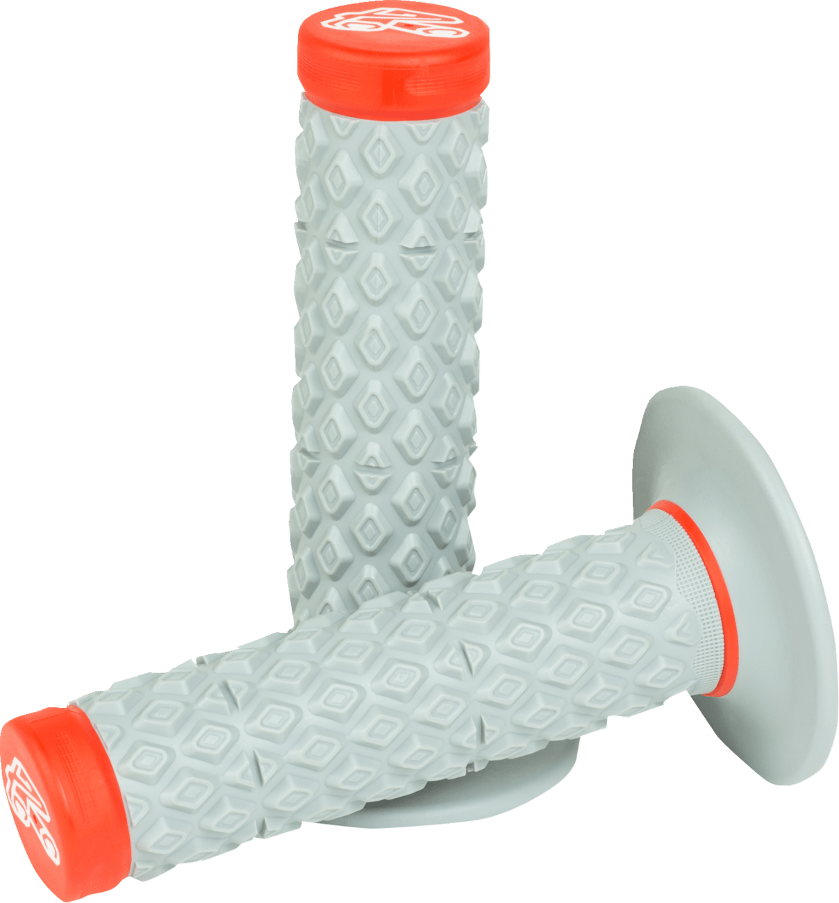 Renthal MX Dual Grips G209 - Comfort Soft/Firm with Red Finish - Kelly Motorsports