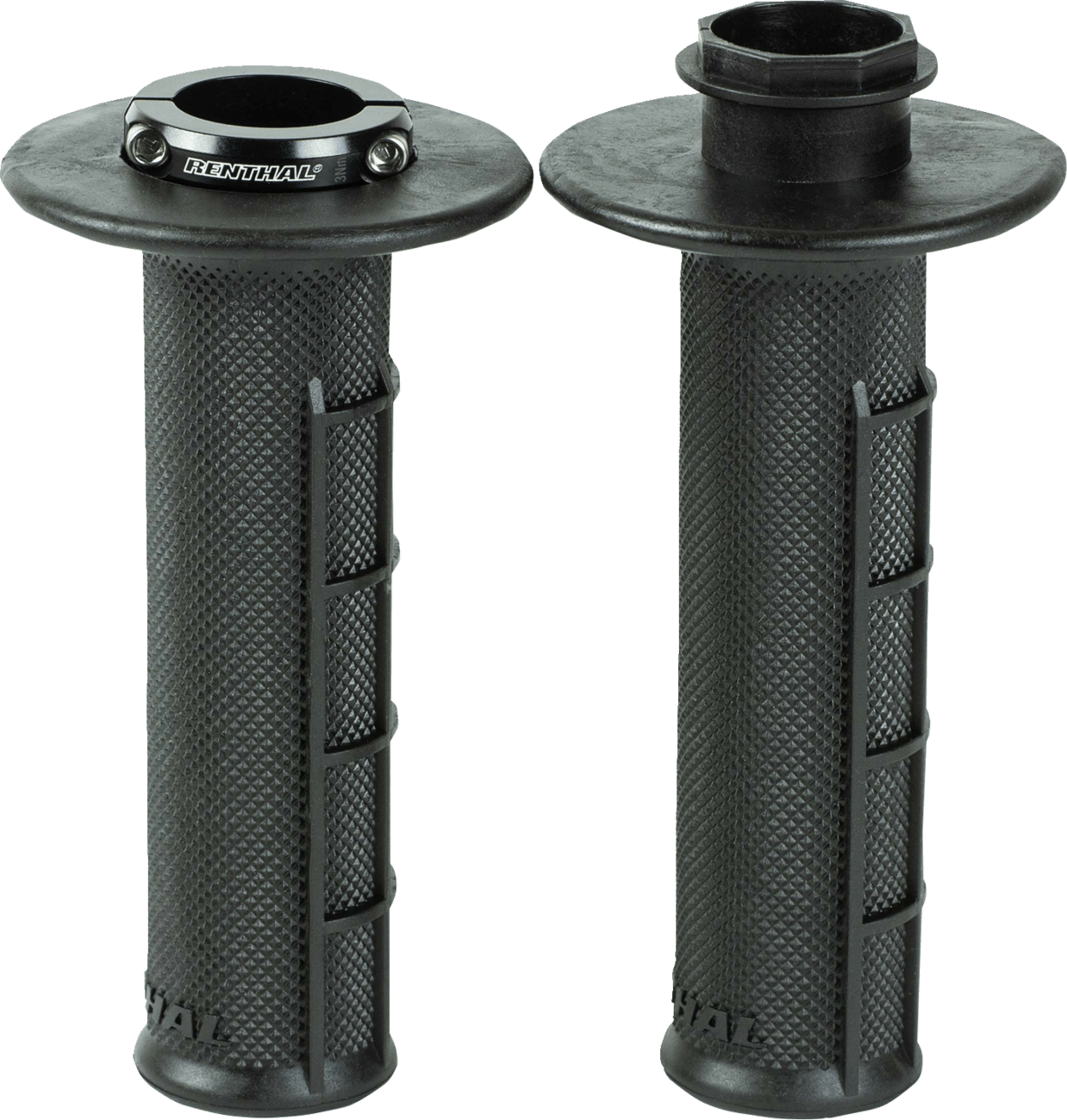 Renthal MX R-Works Lock-On Grips - Ultra Tacky Half Waffle (Part G236) - Kelly Motorsports
