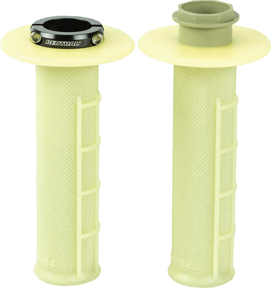 Renthal MX R-Works Lock-On Grips with Aramid and Half Waffle Pattern – Part G237 - Kelly Motorsports