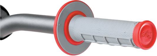 Renthal Offroad Dual-Compound Grips - Red G156 for 7/8 inch Handlebars - Kelly Motorsports