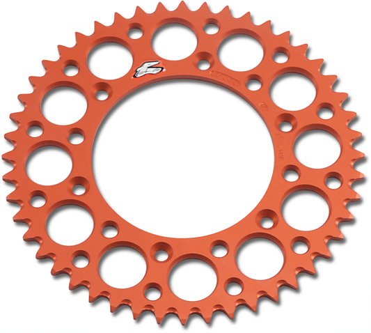 RENTHAL Rear Sprocket 48 Tooth Aluminum Orange 224U-520-48GPOR - Kelly Motorsports
