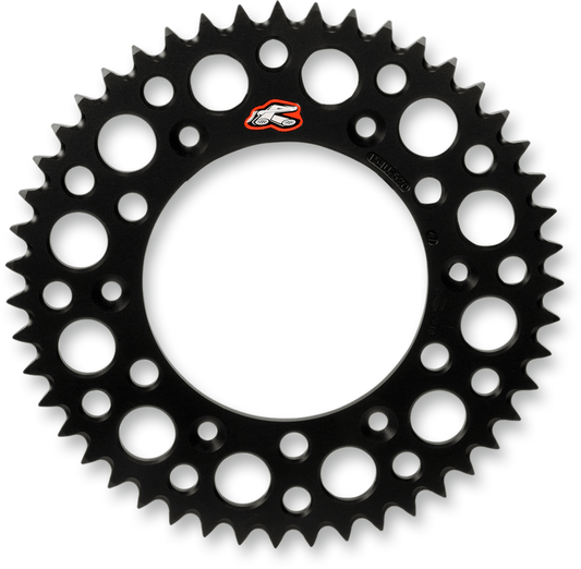RENTHAL Rear Sprocket - Aluminum - 48 Tooth - Black for KTM 441U-520-48GPBK - Kelly Motorsports