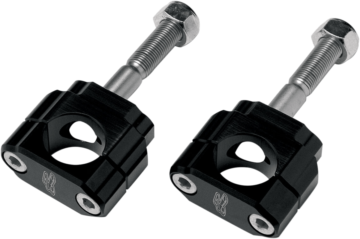 Renthal Rubber-Mounted Handlebar Clamp CL018 for 1-1/8 Inch Bars with 5mm Offset - Kelly Motorsports