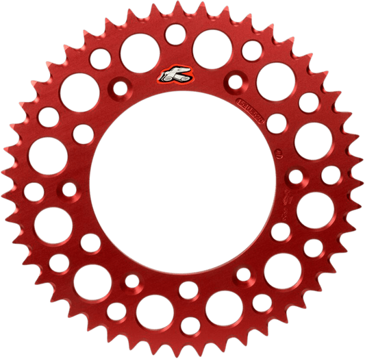 Renthal Twinring™ 51 Tooth Rear Sprocket for Honda - Red Part 1540-520-51GPRD - Kelly Motorsports