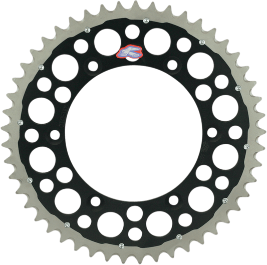 Renthal Twinring™ Rear Sprocket - 50 Tooth Black 2240-520-50GPBK - Kelly Motorsports