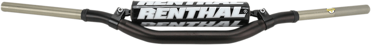 RENTHAL Twinwall® Handlebar for 2006 Yamaha YZ/YZF Models - Black (Part 921-01-BK-07-185) - Kelly Motorsports