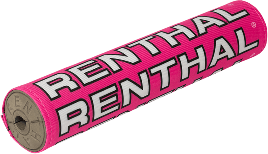 Renthal Vintage SX Crossbar Pad - Pink/White P356 for 7/8 inch Motocross Handlebars - Kelly Motorsports