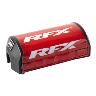 RFX F7 Bar Pad 1 1/8" Red and White for Taper or Crossbar Style Bars - Kelly Motorsports