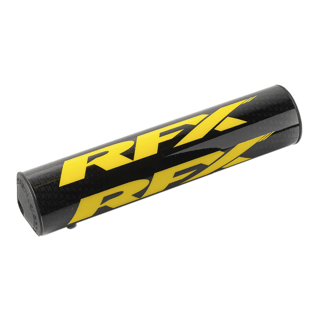 RFX F8 Bar Pad 1 1/8 inch Black and Yellow – Enhanced Stability with Traditional Cross Brace - Kelly Motorsports