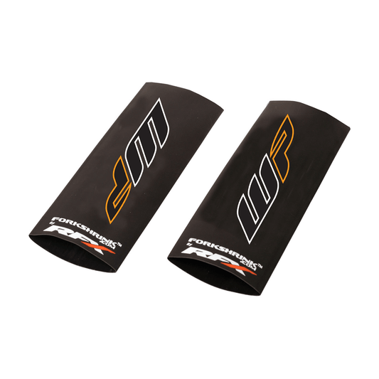RFX FXFG 50100 55OR Upper Fork Guard in Orange for Motorcycle Upside Down Forks - Kelly Motorsports