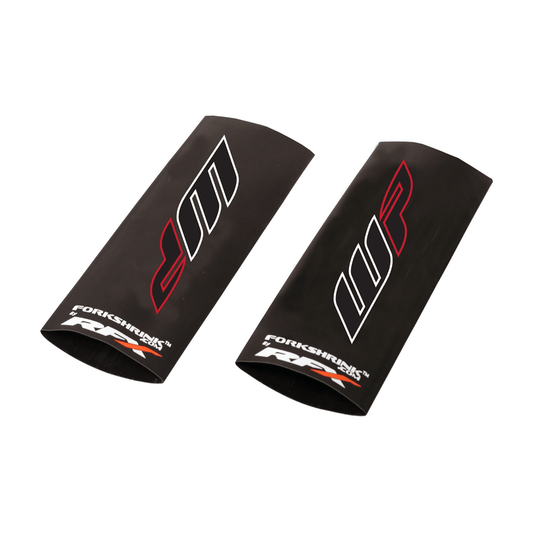 RFX FXFG 50100 55RD Upper Fork Guard Red for Upside Down Motorcycle Forks - Kelly Motorsports