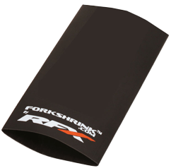 RFX FXFG 90300 55BK Transponder Fork Protector Black for Upside Down Motorcycle Forks - Kelly Motorsports