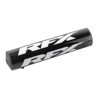 RFX FXHB 81000 99BK F8 Bar Pad 1 1/8" Black and White for Enhanced Support - Kelly Motorsports