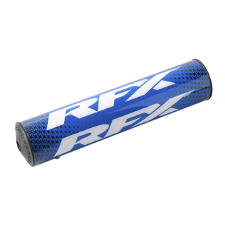 RFX FXHB 81000 99BU F8 Bar Pad 1 1/8 inch Blue and White for Enhanced Support - Kelly Motorsports