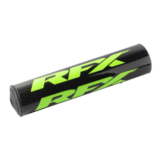 RFX FXHB 81000 99GN F8 Bar Pad 1 1/8" Black and Green for Enhanced Stability - Kelly Motorsports