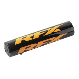 RFX FXHB 81000 99OR F8 Bar Pad 1 1/8 inch Black / Orange for Enhanced Support - Kelly Motorsports