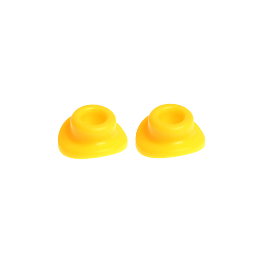 RFX FXVC 20000 00YL Valve Rubber Seals – Yellow, Pack of 2 - Kelly Motorsports