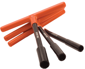 RFX FXWT 30300 99BK T Bar Set in Black and Orange, 8mm, 10mm, and 13mm Sizes - Kelly Motorsports