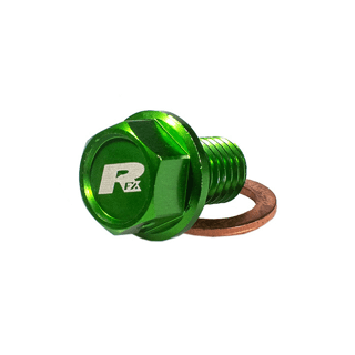 RFX Magnetic Drain Bolt for Kawasaki - Part Number FXDB 20300 99GN - Kelly Motorsports