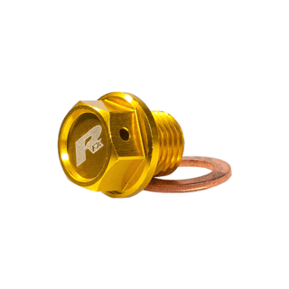 RFX Magnetic Drain Bolt Yellow for Suzuki FXDB 30100 99YL - Kelly Motorsports