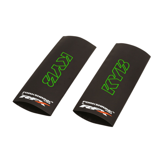 RFX Upper Fork Guard Green for Upside Down Motorcycle Forks Part FXFG 20000 55GN - Kelly Motorsports