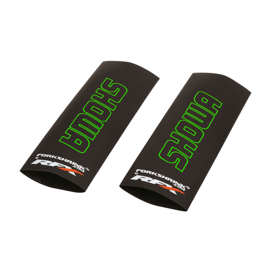 RFX Upper Fork Guard Green Showa FXFG 10000 55GN for Upside Down Motorcycle Forks - Kelly Motorsports