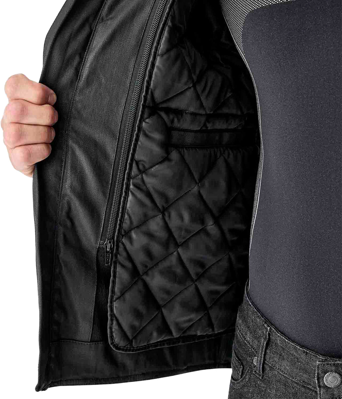 RST Brixton D3O Textile Jacket – Heavy-Duty Wax Cotton with CE - Kelly Motorsports