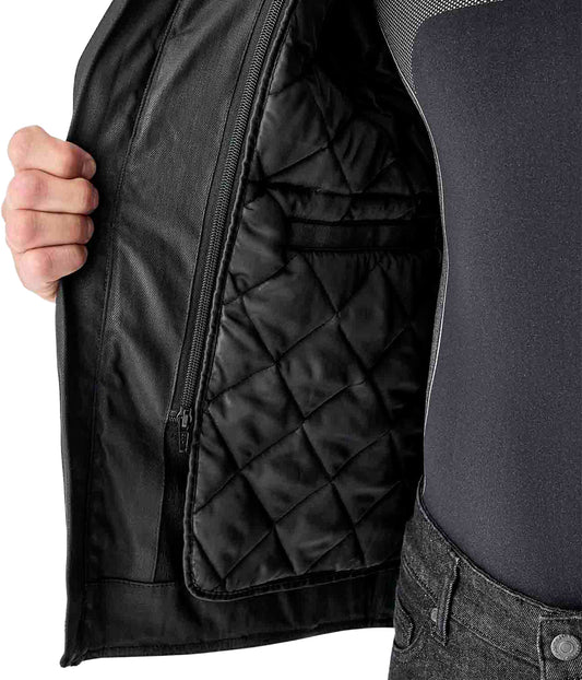 RST Brixton D3O Textile Jacket – Heavy-Duty Wax Cotton with CE - Kelly Motorsports