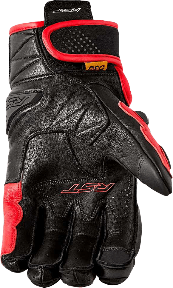 RST Freestyle 3 D3O Leather Motorcycle Gloves - Level 1 KP Certified - Kelly Motorsports