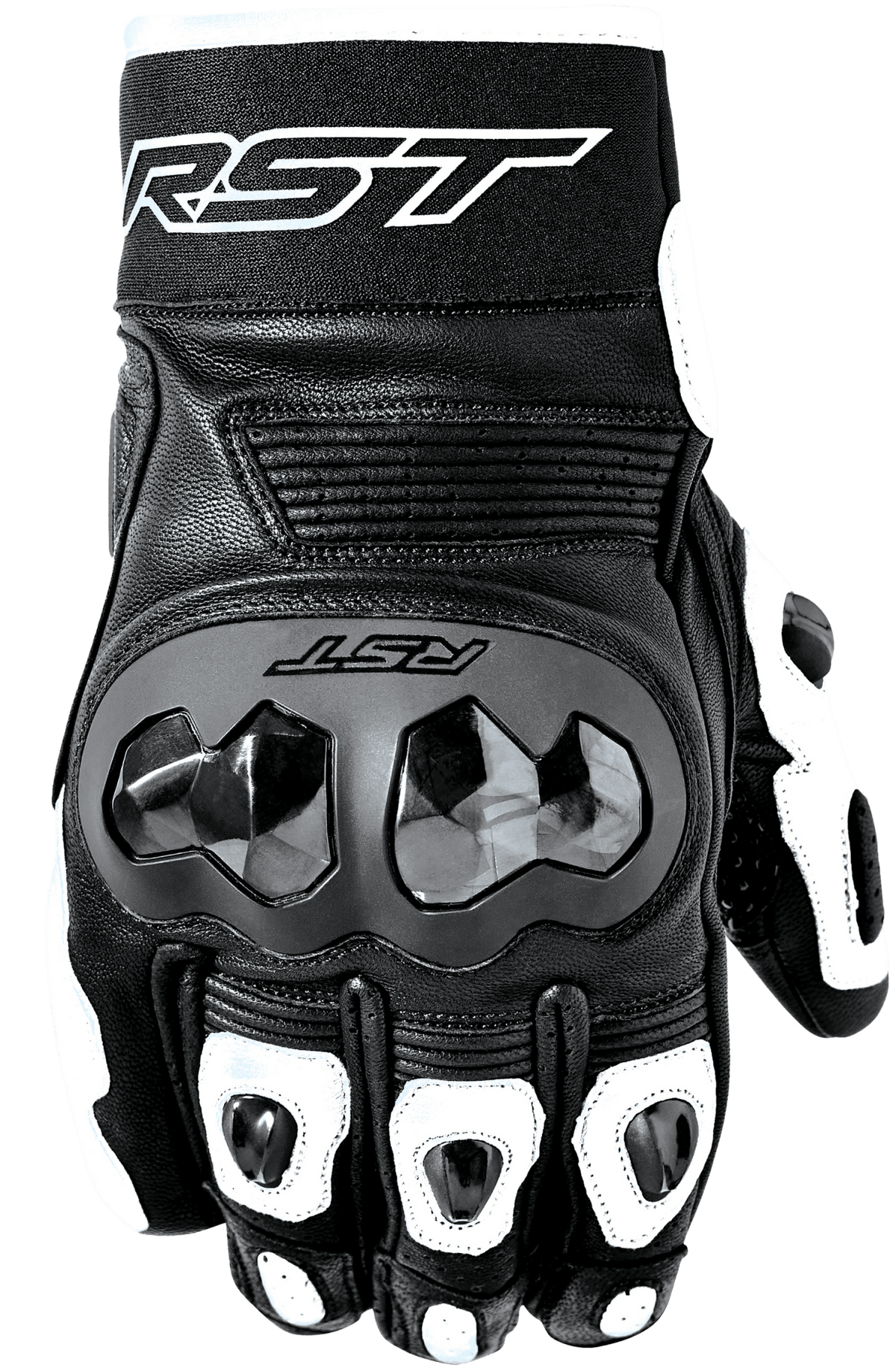 RST Freestyle 3 D3O Leather Motorcycle Gloves - Level 1 KP Certified - Kelly Motorsports