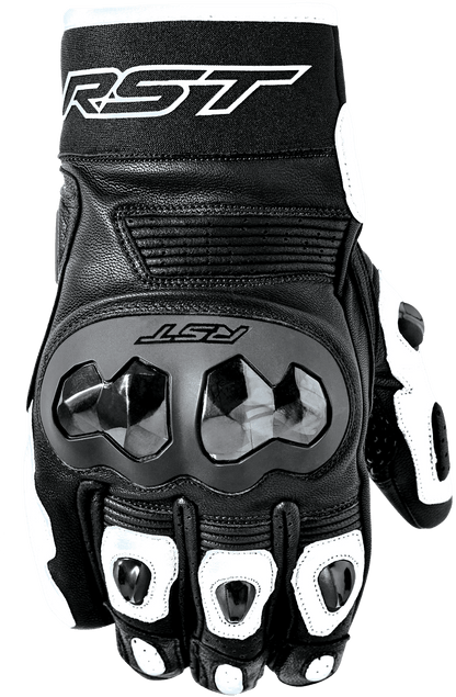 RST Freestyle 3 D3O Leather Motorcycle Gloves - Level 1 KP Certified - Kelly Motorsports