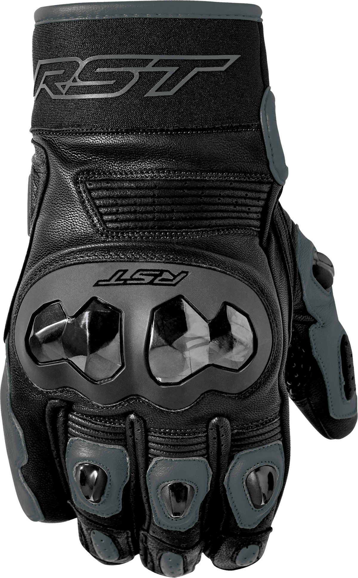 RST Freestyle 3 D3O Leather Motorcycle Gloves - Level 1 KP Certified - Kelly Motorsports