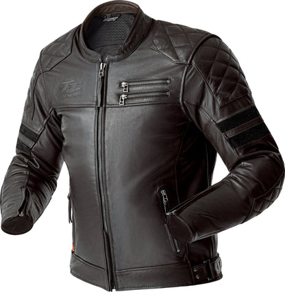 RST Hillberry D3O Leather Motorcycle Jacket with CE AA Certification - Kelly Motorsports