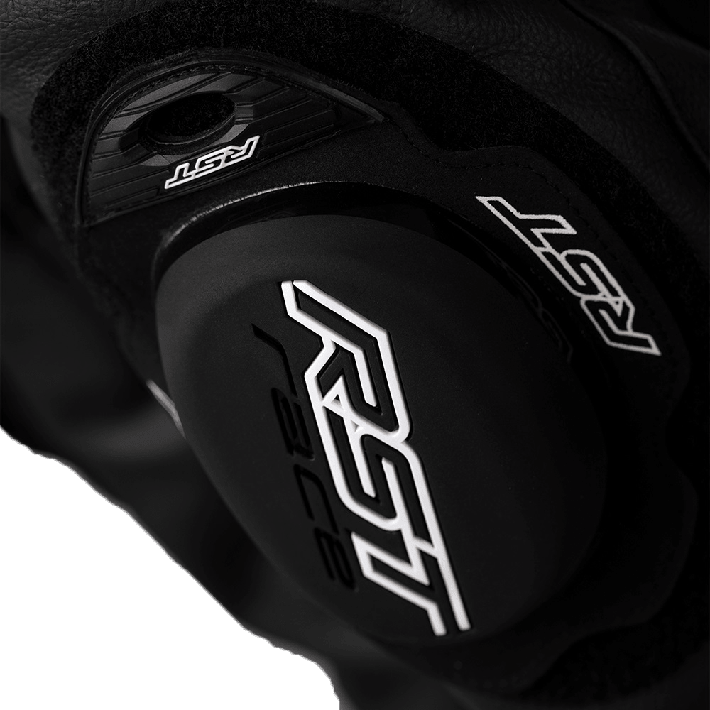 RST Knee Sliders Black (Part Number 101921BLK-ONE) - Kelly Motorsports