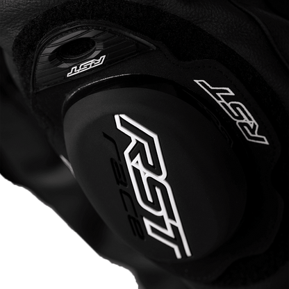 RST Knee Sliders Black (Part Number 101921BLK-ONE) - Kelly Motorsports
