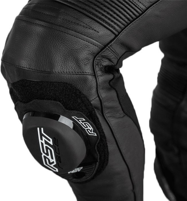 RST Knee Sliders Black (Part Number 101921BLK-ONE) - Kelly Motorsports