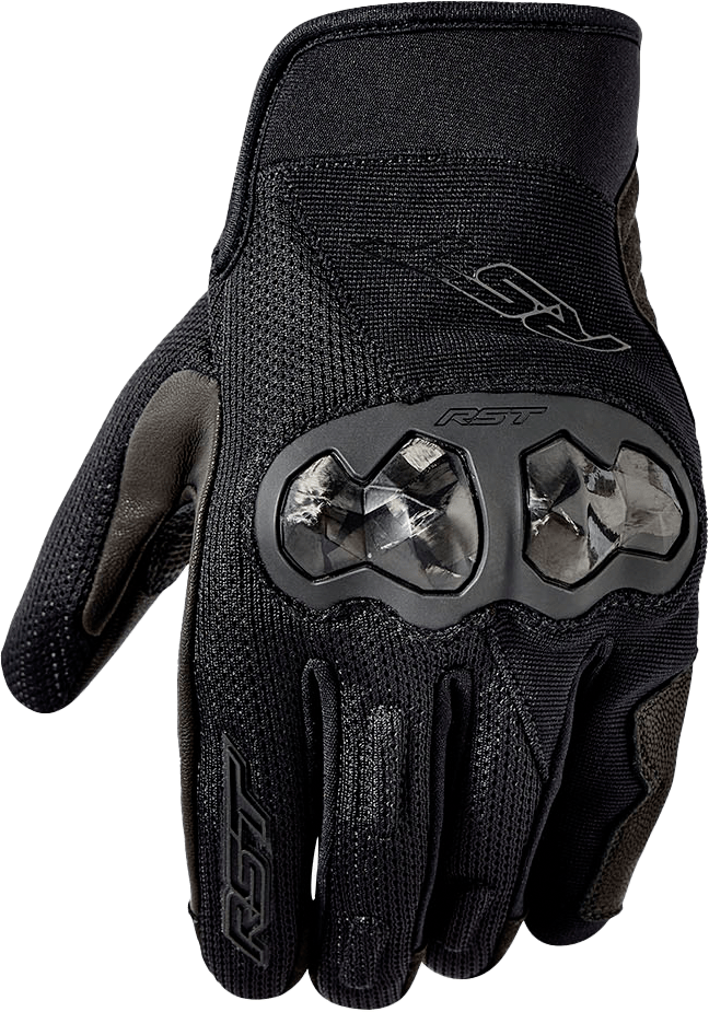 RST Men's Jetstream Textile Motorcycle Gloves CE Level 1 KP Certified - Kelly Motorsports