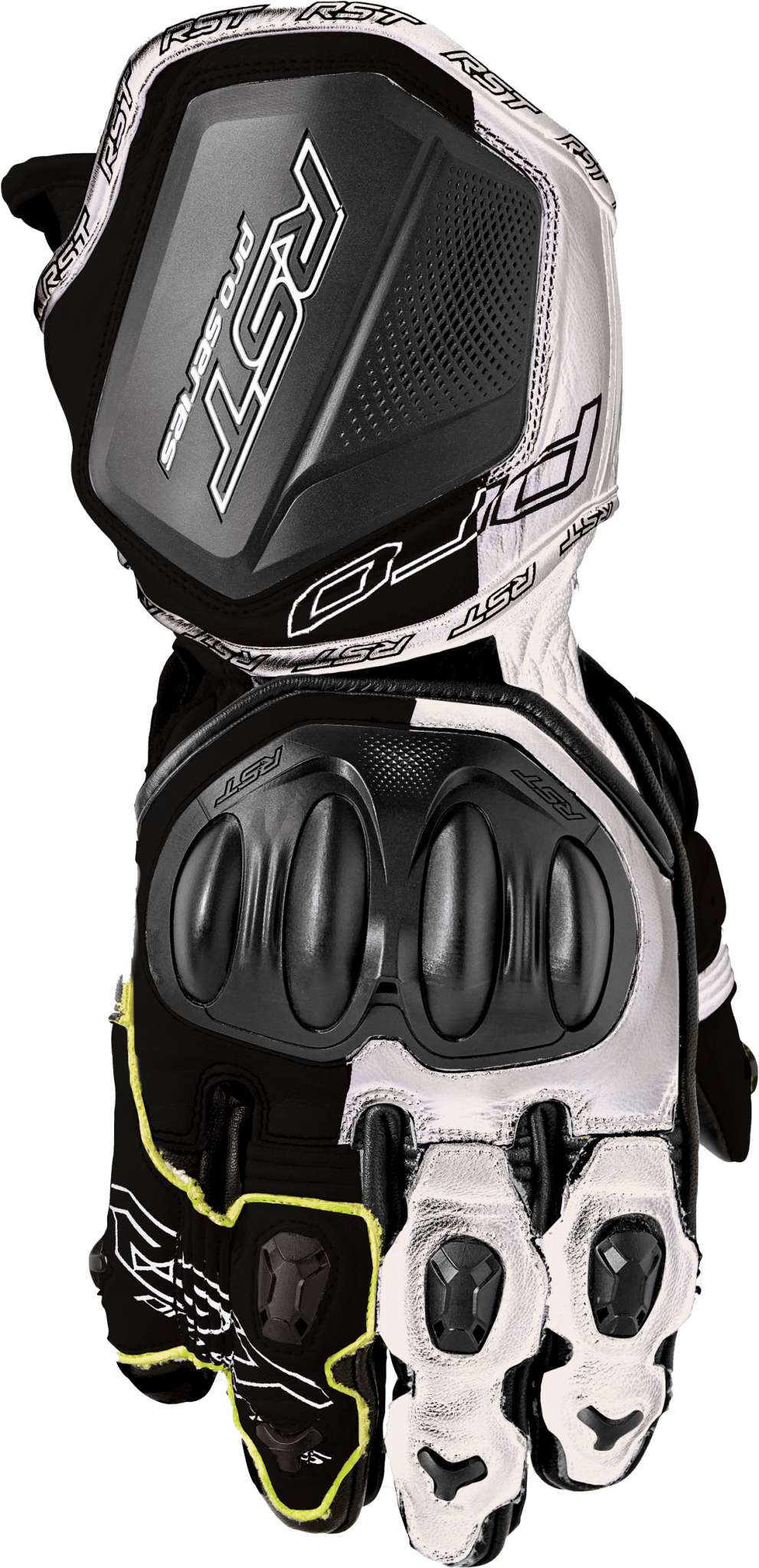 RST Pro Series GP D3O Leather Gloves - Level 1 KP CE Certified - Kelly Motorsports